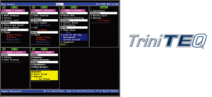 TriniTEQ - Kitchen Video Display System