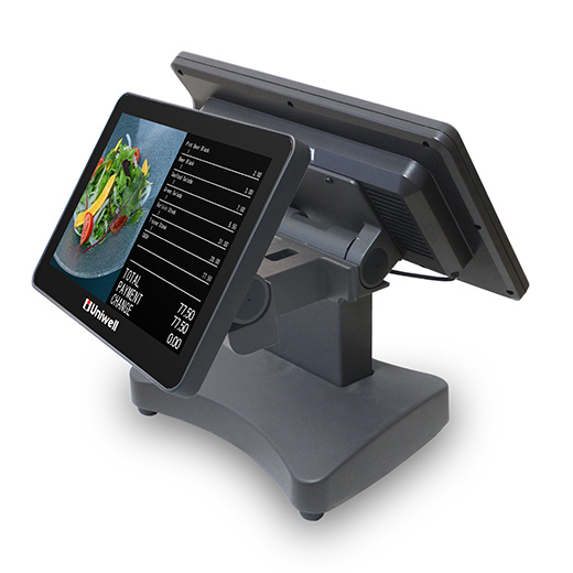 Option: POS stand Arm<br />
Option: Customer LCD display<br />
DP101A-U (USB/10.1 inch TFT display)