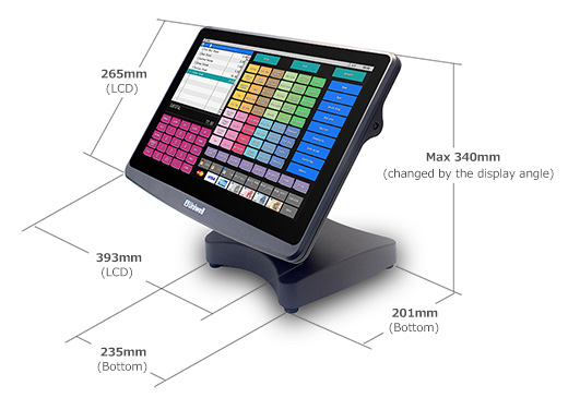 Compact & small footprint