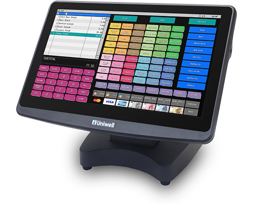 HX-7500<br />
Slimline embedded touch screen POS	